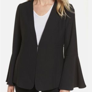 Halogen Collarless Blazer EUC